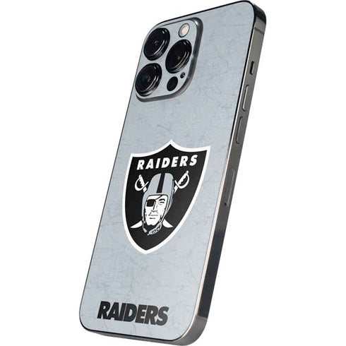 NFL Las Vegas Raiders - Alternate Distressed iPhone 14 Pro Max Skin