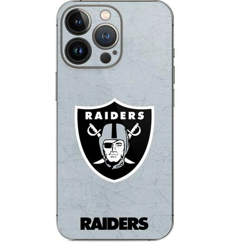 NFL Las Vegas Raiders - Alternate Distressed iPhone 14 Pro Skin