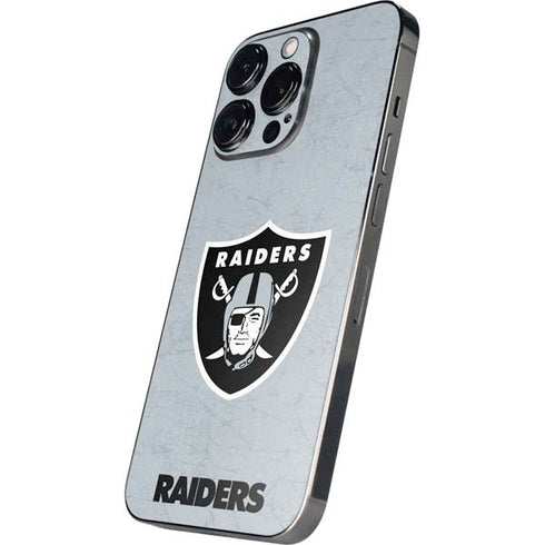 NFL Las Vegas Raiders - Alternate Distressed iPhone 14 Pro Skin