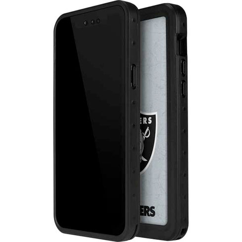 NFL Las Vegas Raiders - Alternate Distressed iPhone 15 Waterproof Case