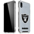 NFL Las Vegas Raiders - Alternate Distressed iPhone XR Clear Case
