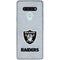 NFL Las Vegas Raiders - Alternate Distressed LG Stylo 6 Clear Case