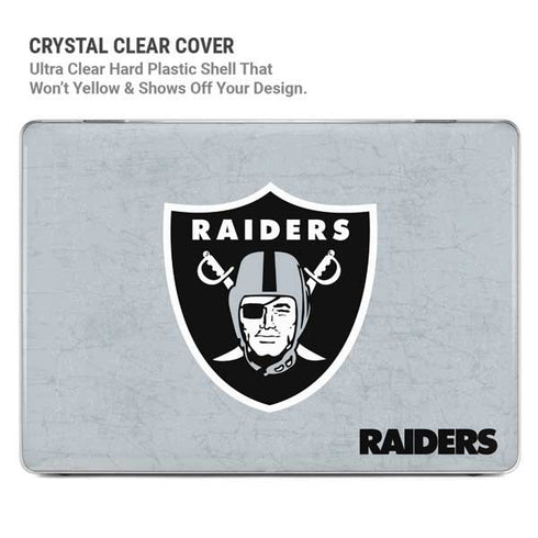 NFL Las Vegas Raiders - Alternate Distressed MacBook Air 15in (2023-2025) Case plus Skin