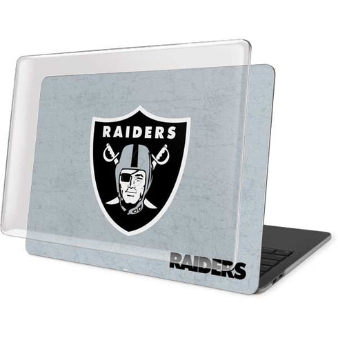 NFL Las Vegas Raiders - Alternate Distressed MacBook Pro 15in (2016-19) Case plus Skin
