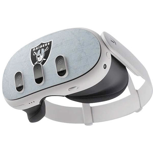 NFL Las Vegas Raiders - Alternate Distressed Meta Quest 3 Skin