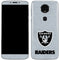 NFL Las Vegas Raiders - Alternate Distressed Moto E5 Plus Skin