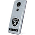 NFL Las Vegas Raiders - Alternate Distressed Moto E5 Plus Skin