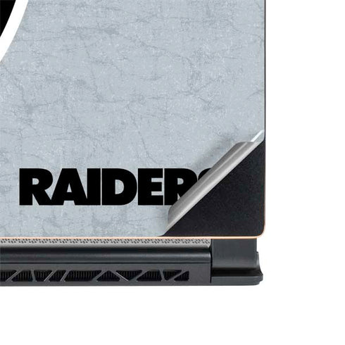 NFL Las Vegas Raiders - Alternate Distressed MSI GS65 Stealth Laptop Skin