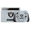 NFL Las Vegas Raiders - Alternate Distressed Nintendo Switch OLED (2021) Skin