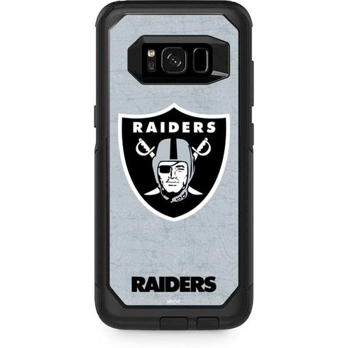 NFL Las Vegas Raiders - Alternate Distressed Otterbox Commuter Galaxy Skin