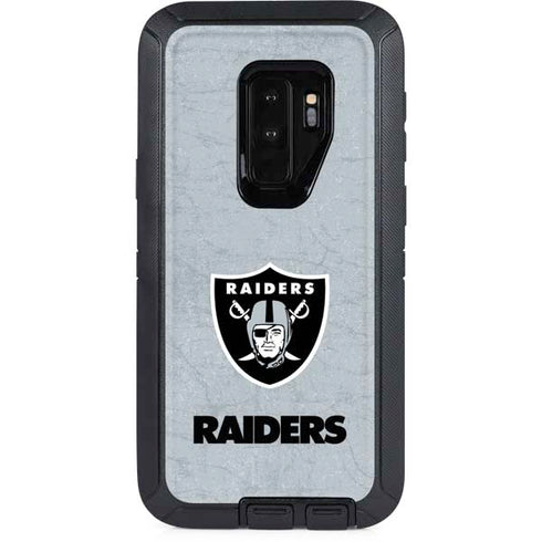 NFL Las Vegas Raiders - Alternate Distressed Otterbox Defender Galaxy Skin