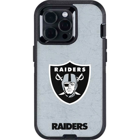 NFL Las Vegas Raiders - Alternate Distressed Otterbox Defender iPhone Skin