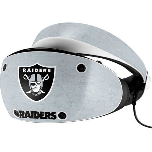 NFL Las Vegas Raiders - Alternate Distressed PlayStation VR2 Skin