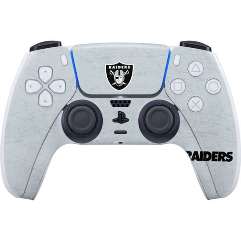 NFL Las Vegas Raiders - Alternate Distressed PS5 Controller Skin