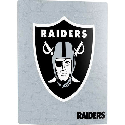 NFL Las Vegas Raiders - Alternate Distressed PS5 Digital Edition Bundle Skin