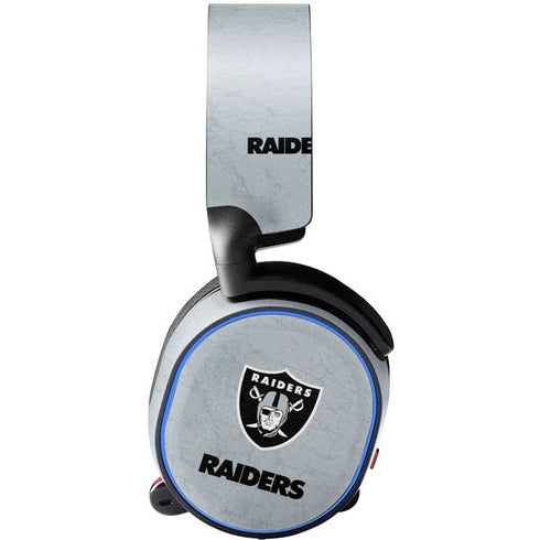 NFL Las Vegas Raiders - Alternate Distressed SteelSeries Arctis 3 Skin