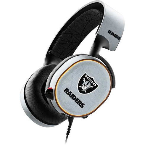 NFL Las Vegas Raiders - Alternate Distressed SteelSeries Arctis 5 Skin