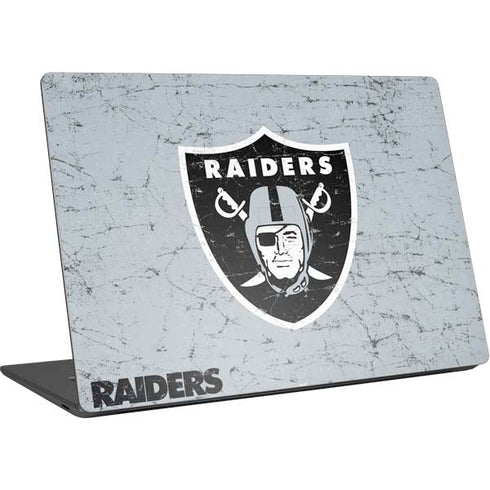 NFL Las Vegas Raiders - Alternate Distressed Surface Laptop 4 15in Skin