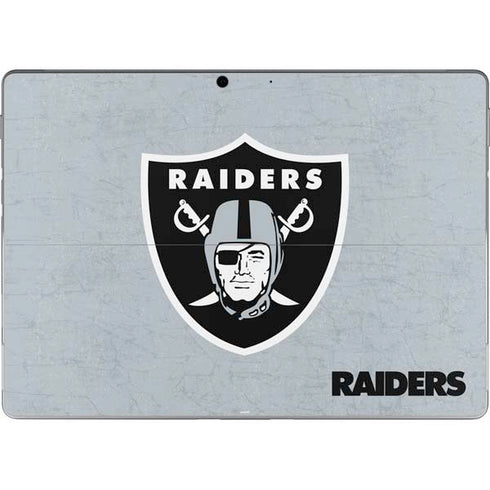 NFL Las Vegas Raiders - Alternate Distressed Surface Pro 8 Skin