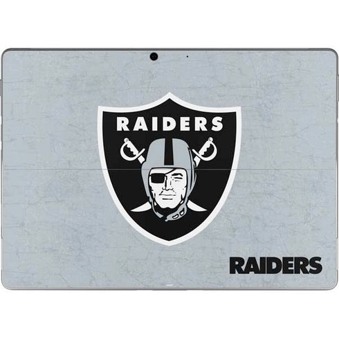 NFL Las Vegas Raiders - Alternate Distressed Surface Pro 9 Skin