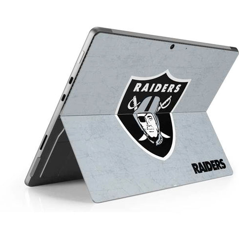 NFL Las Vegas Raiders - Alternate Distressed Surface Pro 9 Skin