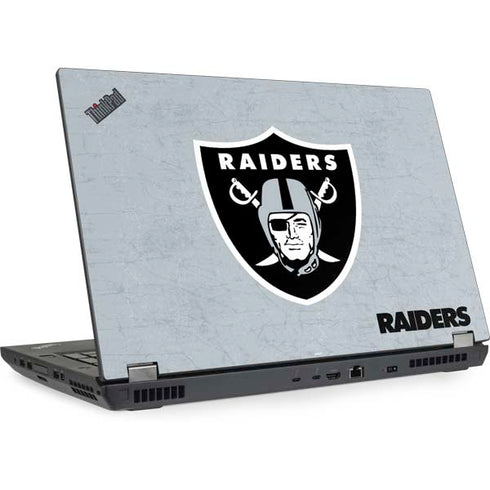 NFL Las Vegas Raiders - Alternate Distressed Lenovo ThinkPad Skin