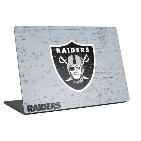 NFL Las Vegas Raiders - Alternate Distressed Universal Laptop 13in (10.6 x 7.6in) Skin