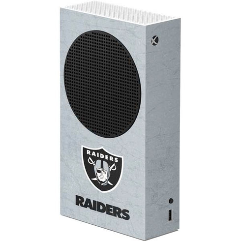 NFL Las Vegas Raiders - Alternate Distressed Xbox Series S Console Skin