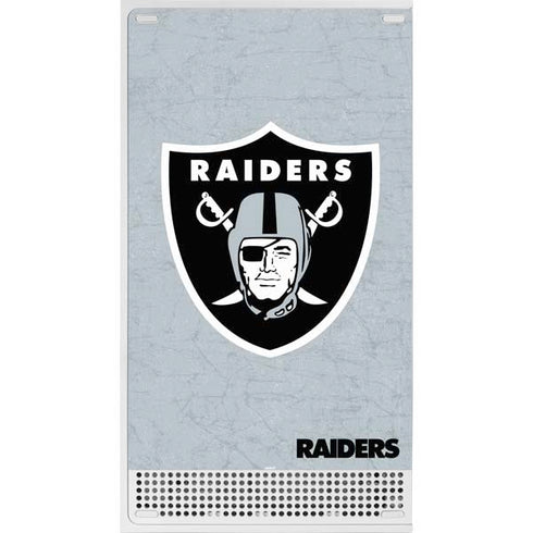 NFL Las Vegas Raiders - Alternate Distressed Xbox Series S Console Skin