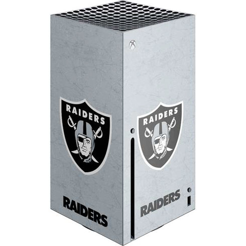 NFL Las Vegas Raiders - Alternate Distressed Xbox Series X Console Skin