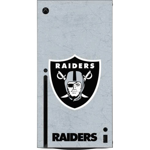 NFL Las Vegas Raiders - Alternate Distressed Xbox Series X Console Skin