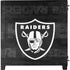NFL Las Vegas Raiders Black & White Corsair 4000D Tempered Glass Mid-Tower ATX Case Skin