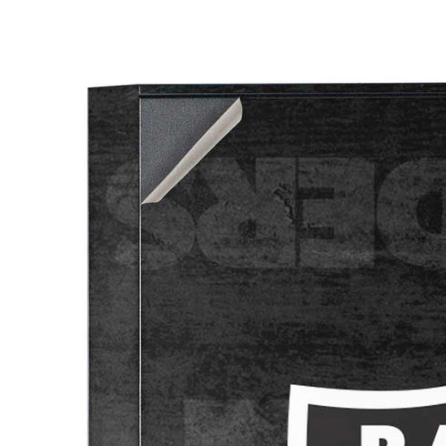 NFL Las Vegas Raiders Black & White Corsair 4000D Tempered Glass Mid-Tower ATX Case Skin