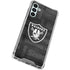 NFL Las Vegas Raiders Black & White Galaxy A13 5G Clear Case