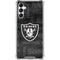 NFL Las Vegas Raiders Black & White Galaxy A14 5G Clear Case