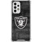 NFL Las Vegas Raiders Black & White Galaxy A33 5G Clear Case