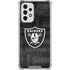 NFL Las Vegas Raiders Black & White Galaxy A33 5G Clear Case