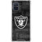 NFL Las Vegas Raiders Black & White Galaxy A51 5G Clear Case
