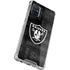 NFL Las Vegas Raiders Black & White Galaxy A51 5G Clear Case