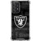 NFL Las Vegas Raiders Black & White Galaxy A52 5G Clear Case