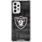 NFL Las Vegas Raiders Black & White Galaxy A53 5G Clear Case