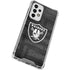 NFL Las Vegas Raiders Black & White Galaxy A53 5G Clear Case