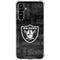 NFL Las Vegas Raiders Black & White Galaxy A54 5G Clear Case