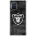 NFL Las Vegas Raiders Black & White Galaxy A71 5G Clear Case