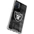 NFL Las Vegas Raiders Black & White Galaxy A71 5G Clear Case