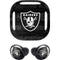 NFL Las Vegas Raiders Black & White Galaxy Buds Pro Skin