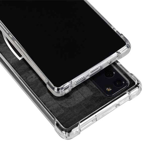 NFL Las Vegas Raiders Black & White Galaxy Note20 5G Clear Case