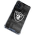 NFL Las Vegas Raiders Black & White Galaxy S20 FE Clear Case