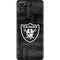 NFL Las Vegas Raiders Black & White Galaxy S20 Plus Skin