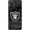 NFL Las Vegas Raiders Black & White Galaxy S20 Skin